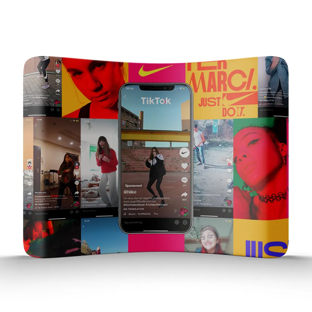 fabric exhibition stand