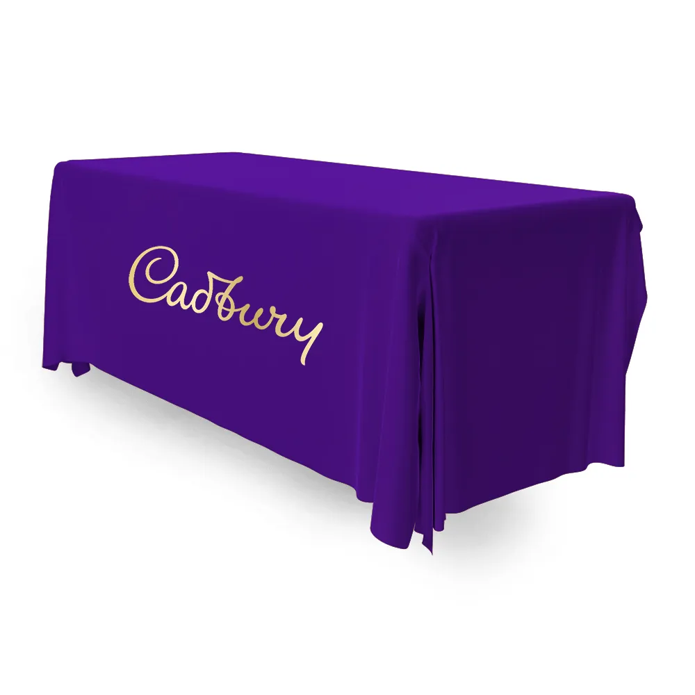 branded tablecloth