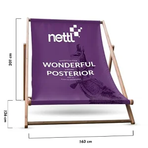 Giant deckchair