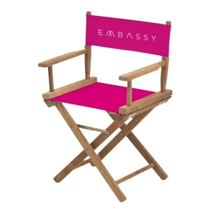 printed directors chair
