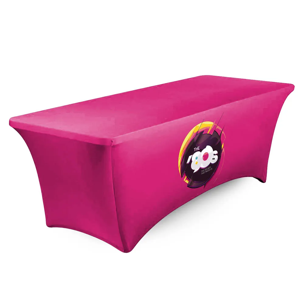 branded tablecloth