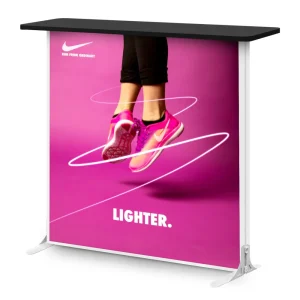 Fabric Lightbox Counter 1m x 1m x 12cm